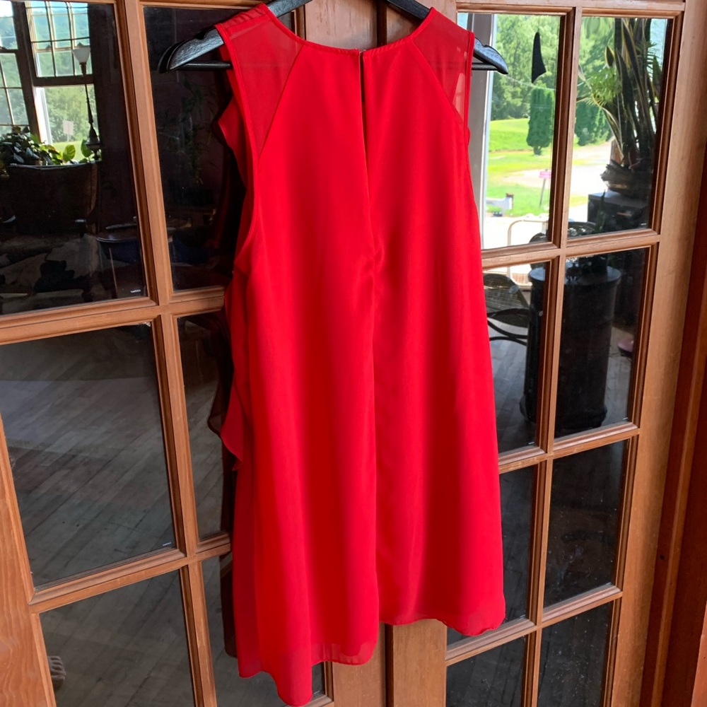 BCBG Ruffle Cocktail Dress - Picture 3 of 5